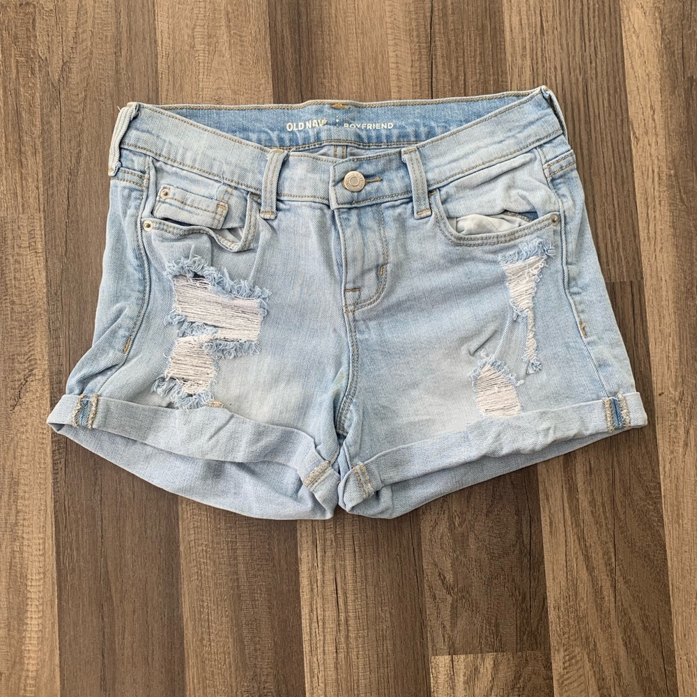 Old Navy “boyfriend” shorts size 2